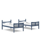 Caribou Bunk Bed Twin over Twin Bunk Bed (Navy) - GREENGUARD Gold Certified, Twin Bunk Beds for Kids, Converts to 2 Individual Twin Beds, Bunk Beds for Kids