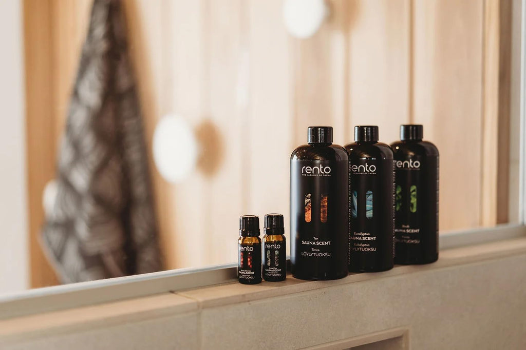Sauna Scent 400 Ml (13.52 Fl. Oz.), Scented Essential Oil, Made in Finland (Set 3IN1)