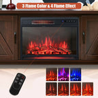 59'' Fireplace TV Stand W/ 25'' 1350W Electric Fireplace Heater