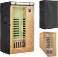Outdoor Sauna Cover 420D Heavy-Duty Waterproof Durable Protector, Fits 48"X45"X74" U/V & Weather-Resistant for Year-Round Protection