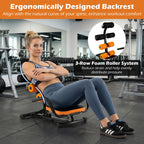 Core Ab Trainer Bench Abdominal Stomach Exerciser Workout Gym Fitness Machine