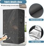 Outdoor Sauna Cover 420D Heavy-Duty Waterproof Durable Protector, Fits 48"X45"X74" U/V & Weather-Resistant for Year-Round Protection
