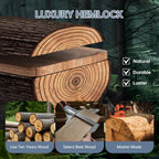 Wood Infrared Sauna, 1 Person Traditional Home Sauna, Canadian Hemlock Indoor Dry Sauna Spa Room for Low EMF with Bluetooth Speakers and Control Panel, 32.67"X 27.55"X 59.44"