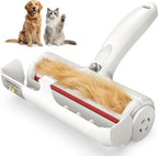 Pet Hair Removal Tool: Reusable Lint Roller for Pet Hair - Portable Pet Hair Remover - Dog and Cat Hair Remover for Couch, Bedding, Car, Rugs & Furniture, Eco-Friendly, for Multi-Pet Homes