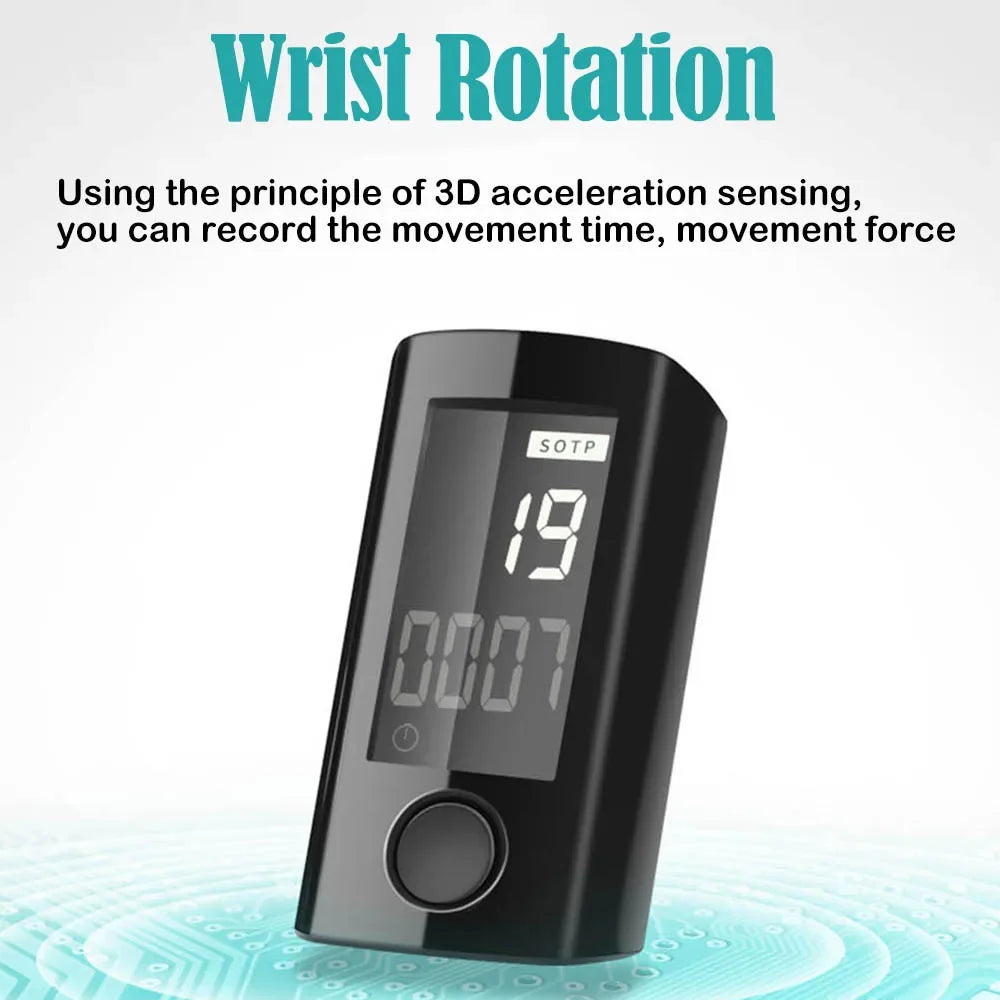 Hand Strengthener Exercise Machine Sports Equipment Electronic Wrist Force Gyroscope Powerball Fitness Ring Centrifugal Ball