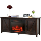 59'' Fireplace TV Stand W/ 25'' 1350W Electric Fireplace Heater