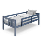 Caribou Bunk Bed Twin over Twin Bunk Bed (Navy) - GREENGUARD Gold Certified, Twin Bunk Beds for Kids, Converts to 2 Individual Twin Beds, Bunk Beds for Kids