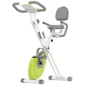 Silent Cycling Foldable Indoor Aerobic Fitness Sports Equipment - Magnetically Controlled Home Use Fat-Burning Exercise Bike