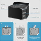 Portable Steam Sauna, Personal Steam Sauna Box, Indoor Steam Sauna for Home, with 4L 1600W Steamer, Remote Control, Folding Chair (Black, 47.24 * 35.43 * 62.7 Inch)