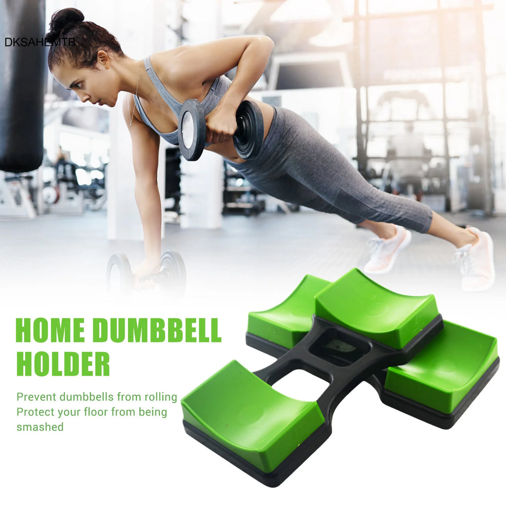 Household Dumbbell Support Bracket Fitness Gym Dumbbell Storage Rack Convenient Bracket Set for Sports Equipment Organizer
