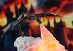 Fire Dragon Lamp Light, 3D Printed Night Light LED Moon Light Gift for Boys and Girls Bedroom Kids Room with USB Rechargeable (Fire Dragon)