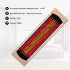 150 Watt Infrared Sauna Heating Plate 220V, Sauna Accessories 350 Watt Infrared Sauna Heating Tube 220V