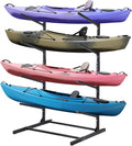 Kayak Storage Rack, Adjustable Kayak SUP Stand, Weatherproof and Heavy Duty Surfboard Storage Rack, Hold up Kayaks, Sups, Paddleboards, Canoes