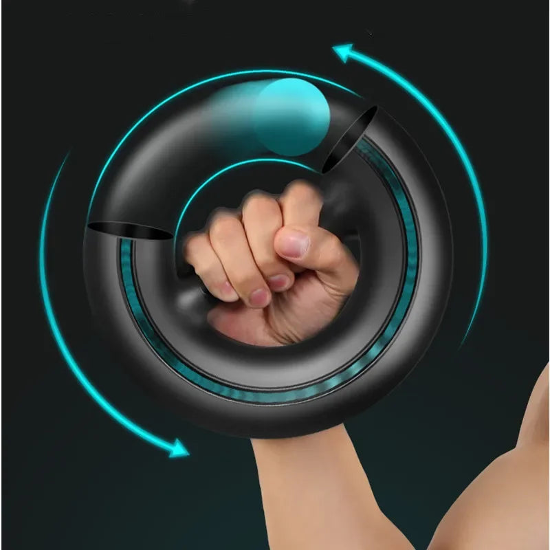 Hand Strengthener Exercise Machine Sports Equipment Electronic Wrist Force Gyroscope Powerball Fitness Ring Centrifugal Ball
