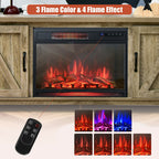 59'' Fireplace TV Stand W/ 25'' 1350W Electric Fireplace Heater