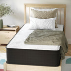Dream 12 Inch Hybrid Mattress, Twin Size High Density Foam and Innerspring Mattress in a Box, Certipur-Us Certified Foam