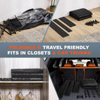 2 Person Steam Sauna Tent for Home, Portable Indoor Steam Sauna, Foldable Family Spa with Powerful Steam Heating and Transparent Door