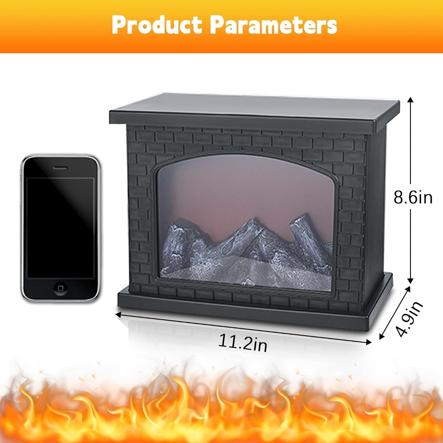 Fireplace Lanterns Decorative,Sma