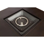 Armstrong 42 In. X 24 In. Square Cast Aluminum LPG Fire Pit Table in Antique Bronze