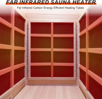 150 Watt Infrared Sauna Heating Plate 220V, Sauna Accessories 350 Watt Infrared Sauna Heating Tube 220V